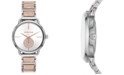 Michael Kors Women's Portia Two-Tone Stainless Steel Bracelet Watch 36mm 